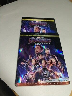 Avengers Endgame Ultra Hd Blu Ray Digital With Slipcover