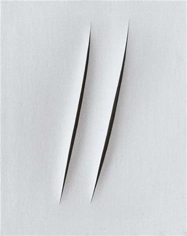 Concetto Spaziale Attese By Lucio Fontana On Artnet