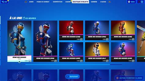 Reine Des Bosses Nouvelle Boutique Fortnite Du 08 Janvier Boutique D