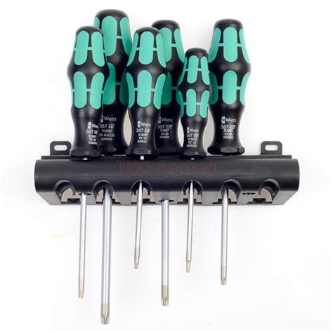 Wera 367 6 TORX HF Kraftform Plus Satz TX 10 40