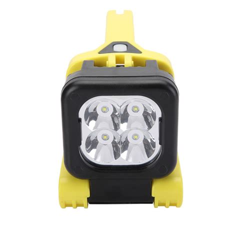 White Portable Construction Lighting Battery Powered Portable Flood ...