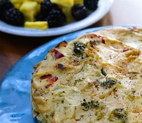 Frittata au brocoli végétalien Recettes du Monde