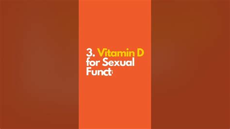 7 Best Vitamins For Sex Drive Tinytips Sexvlog Youtube