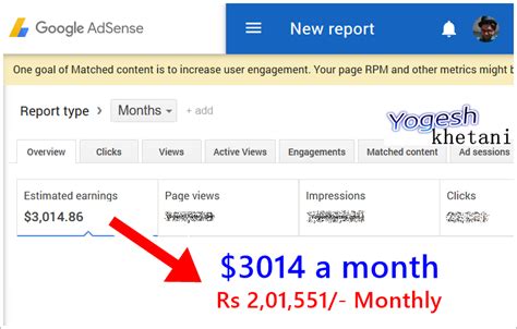 How To Make Per Month From Google Adsense Newbie Guide