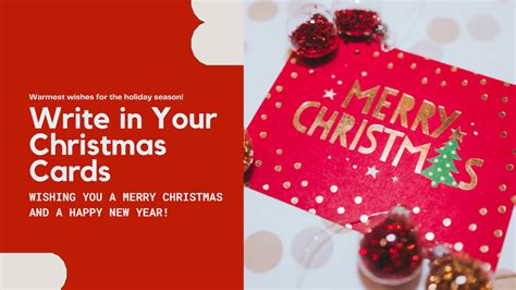 15 Heartfelt Merry Christmas Wishes to Write in Your Christmas Cards ...