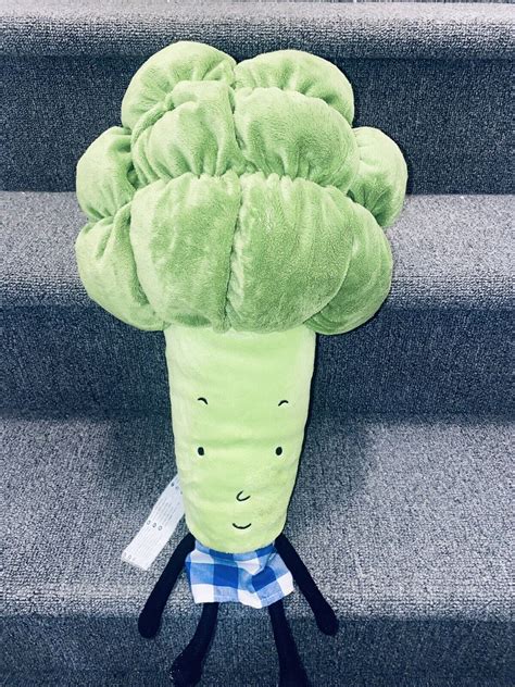 Ikea Torva Broccoli Plush Stuffed Toy Anthropomorphic Green Vegetable