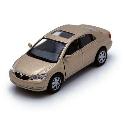 Toyota Corolla, Champagne - Kinsmart 5099D - 1/36 scale Diecast Model ...