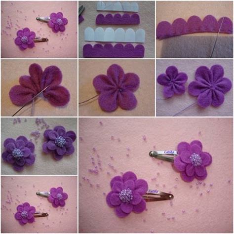 DIY Flower Hair Clip Pictures, Photos, and Images for Facebook, Tumblr ...