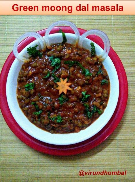 Green Moong Dal Masala