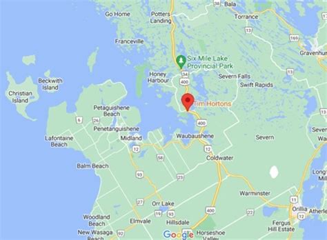 Where Is Port Severn Ontario See Area Map More