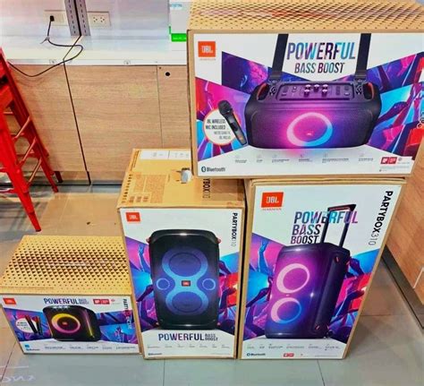 JBL PARTY BOX BLUETOOTH SPEAKER 100% BRAND NEW, Audio, Soundbars ...