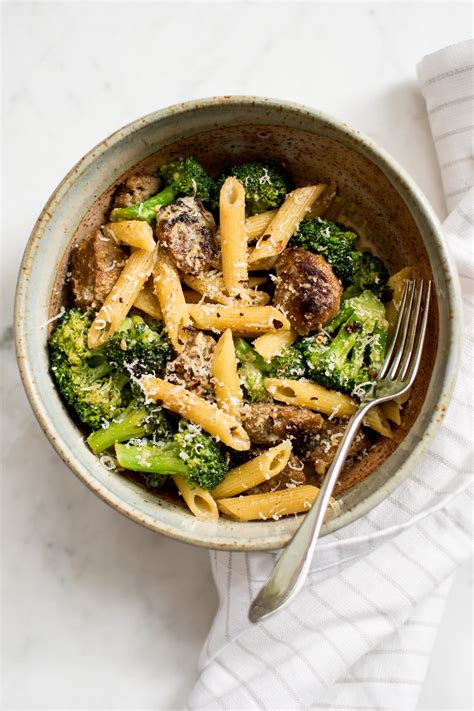 Recipe Sausage Pasta Broccoli Dandk Organizer