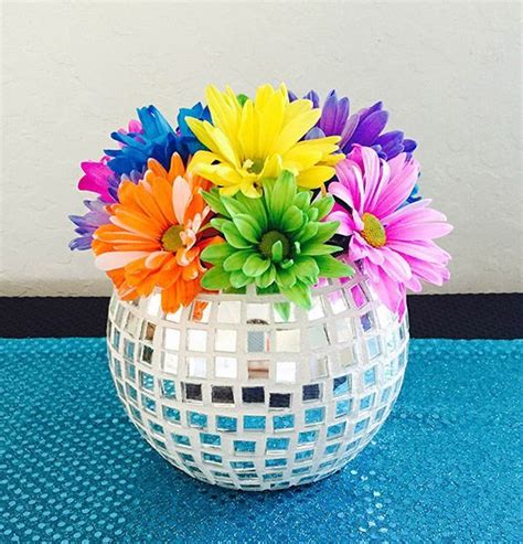 Diy Disco Ball Centerpieces - Naturalary