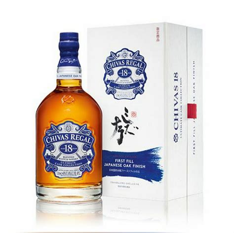 Chivas Regal 18 Years First Fill Japanese Oak Finish 1L Traveller S