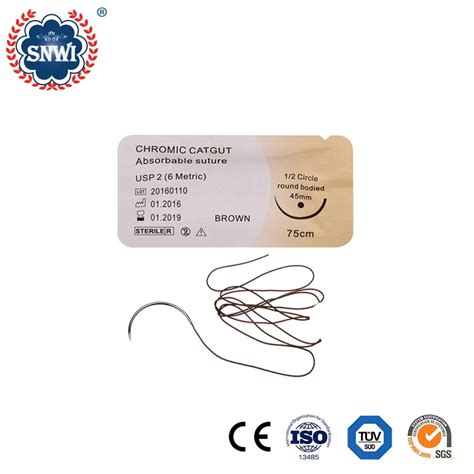 Hospital Medical Disposable Absorbable Operation Surgical Chromic