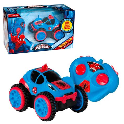 Carrinho Spider Flip Homem Aranha C Controle Remoto Shopee Brasil