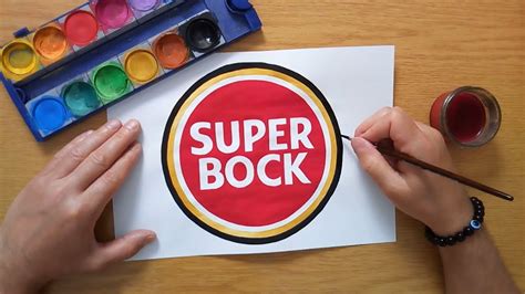 Como desenhar o logótipo SUPER BOCK How to draw the SUPER BOCK logo