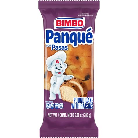 Bimbo Panque Con Pasas Raisin Pound Cake Shop Snack Cakes At H E B