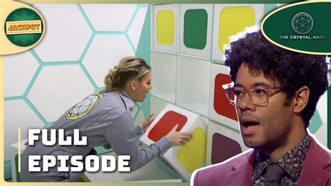 Ayoade Leads Celeb Maze Mayhem The Crystal Maze Celebrity Game Show Youtube