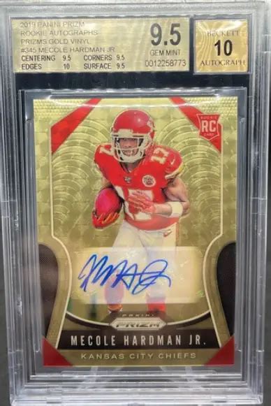 10 Most Valuable Mecole Hardman Jr Football Cards