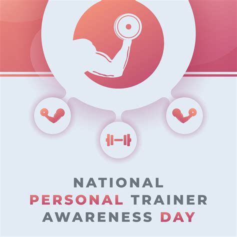 Happy National Personal Trainer Awareness Day January Celebration ...