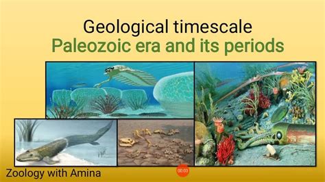 Geological Timescale Paleozoic Era And Its Periods Youtube