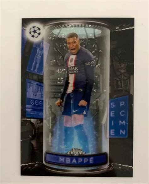 Topps Chrome Uefa Club Kylian Mbappe Specimen Sp Insert S