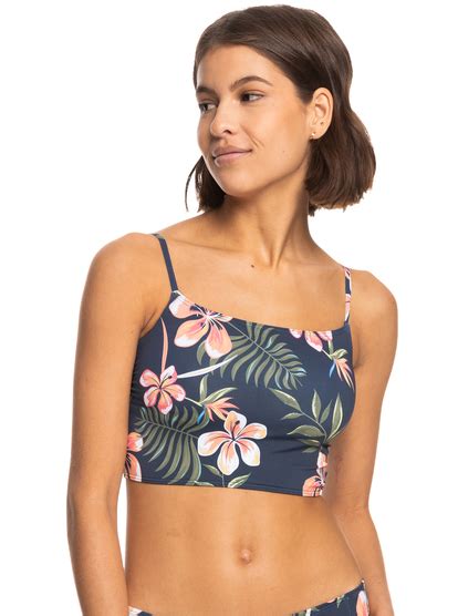 Roxy Into The Sun Top De Bikini Deportivo Para Mujer Roxy