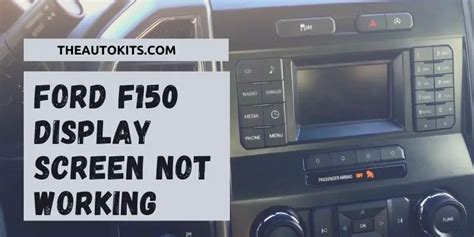 How To Reset Ford Display Screen