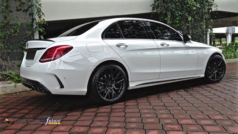 Mercedes Benz W205 C Class On A Set Of Vorsteiner V Ff 107 Wheels Autofuture Design Sdn Bhd