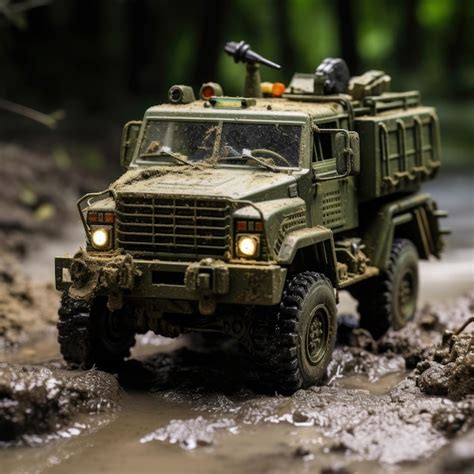 Premium Photo 4x4 Army Truck Extreme Diecast Photography