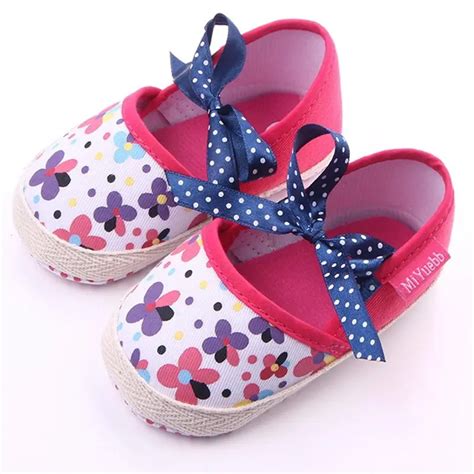 Cute Girl Baby Shoes Newborn Princess Infant Crib Shoes Toddler Soft