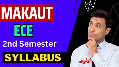 MAKAUT 2nd Year 3rd Semester ECE Syllabus 2023 Makaut Info