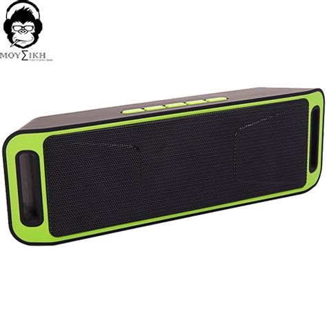 Moyzikh A Dp Stereo Megabass Portable Bluetooth Speaker Assorted Color