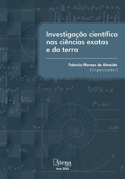 Ebook Investiga O Cient Fica Nas Ci Ncias Exatas E Da Terraatena Editora