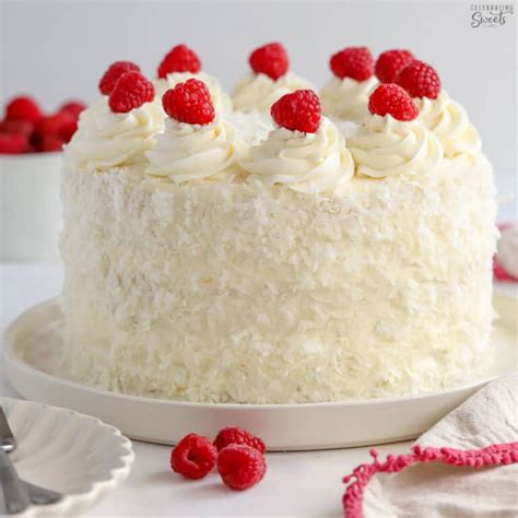 White Cake Recipe - Celebrating Sweets