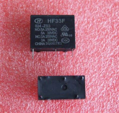 Pcs V Hf F Zs Jzc F Zs A Vac Hongfa Relay Pins Ebay