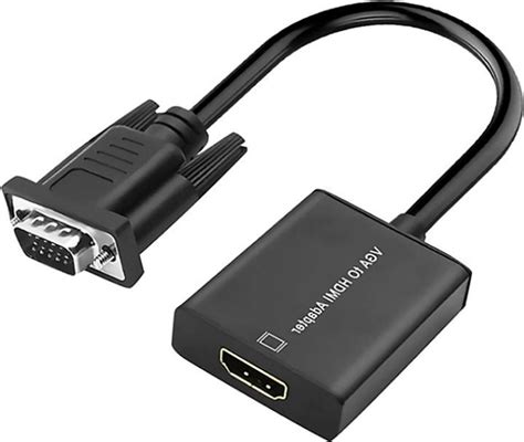 Vga Naar Hdmi Adapter P Inclusief Audio Bol