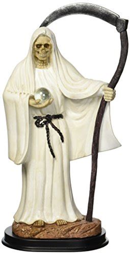 12 Inch White Santa Muerte Saint Death Grim Reaper Statue Figurine- Buy Online in South Africa ...