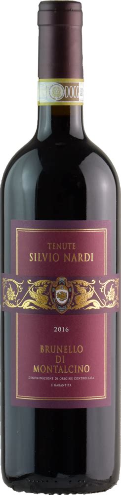 Silvio Nardi Brunello Di Montalcino 2016 Xtrawine