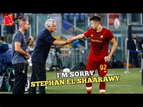 Mourinho Minta Maaf Kepada El Shaarawy Karena Hal Ini Usai As Roma