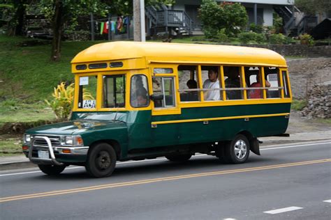 Off And Running Samoan Bus Ride