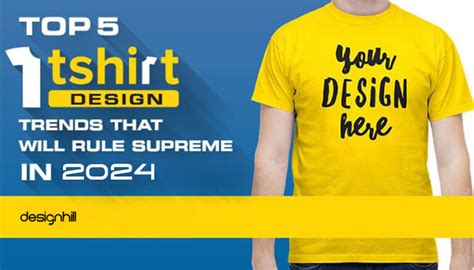 Top T Shirt Design Trends That Will Rule Supreme In