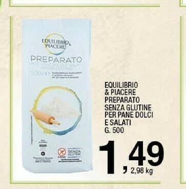 Offerta Equilibrio Piacere Preparato Senza Glutine Per Pane Dolci E