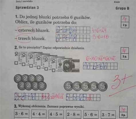 Sprawdzian Z Matematyki Klasa 2 Mądry