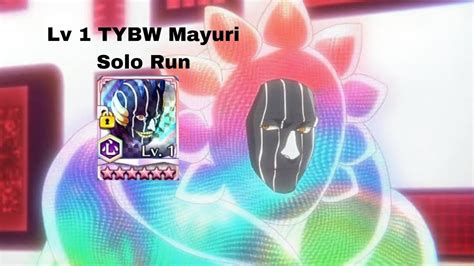 Bleach Brave Souls Lv1 TYBW Mayuri Vs Mayuri Epic Raid Solo Run