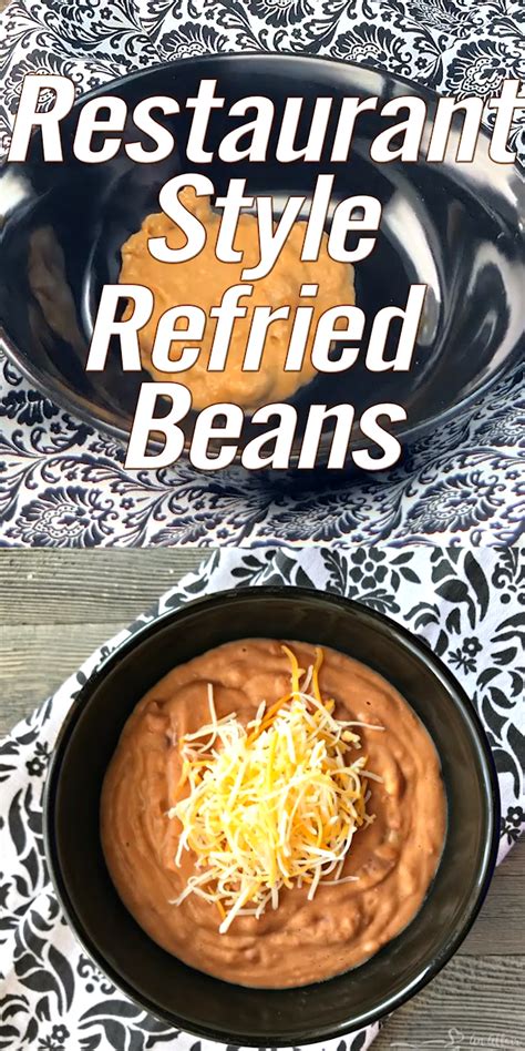 How To Make Canned Refried Beans Taste Like A Restaurant S Recipe