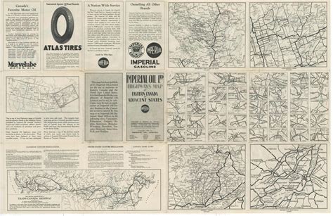 Highways Map of Eastern Canada and Adjacent States – Curtis Wright Maps