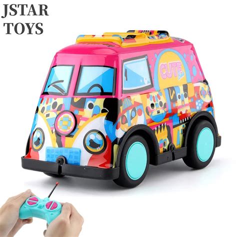 2023 Remote Control Cartoon Car Graffiti Four Way Toy Car Radio Control Toys RC Car - China RC ...