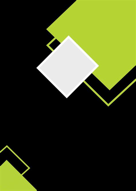 An Abstract Green And Black Background With Squares Rectangles And